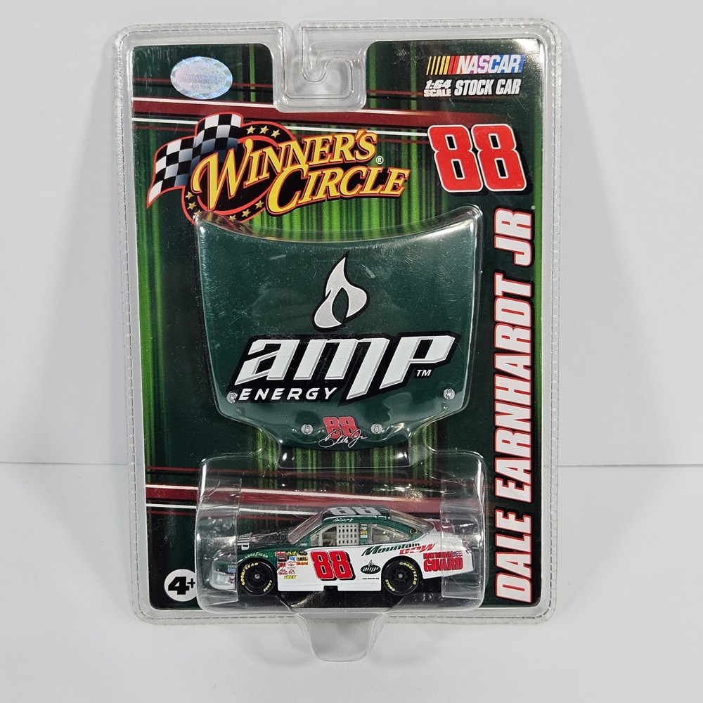 Winner's Circle Dale Earnhardt Jr 88 Amp Energy National Guard 1:64 Car and Hood